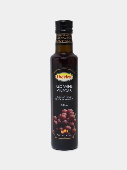 Винный уксус Iberica Wine vinegar из красного вина, 250 мл - 