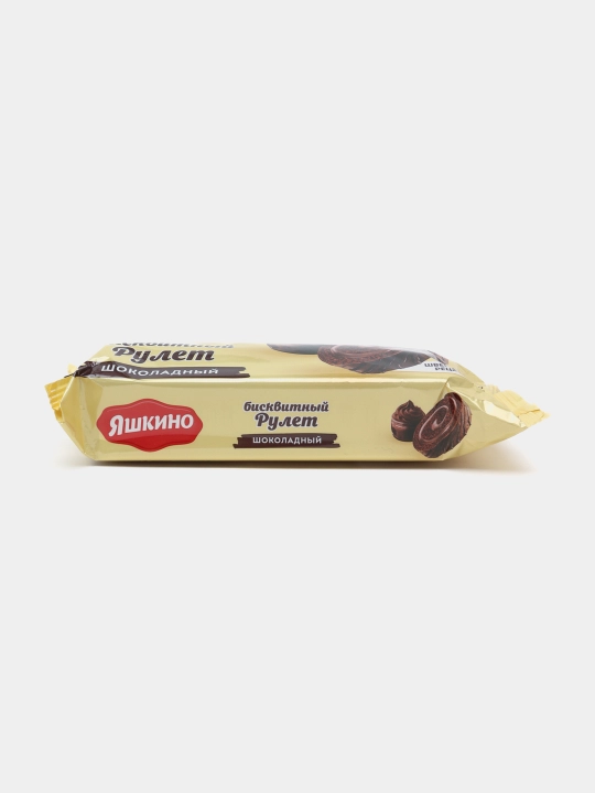 Rulet Yashkino, biskvitli, shokoladli, 200 g