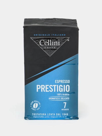 Кофе молотый Cellini Prestijio, вакуумная, 250 г — ДИЛДАХ-P0415A3