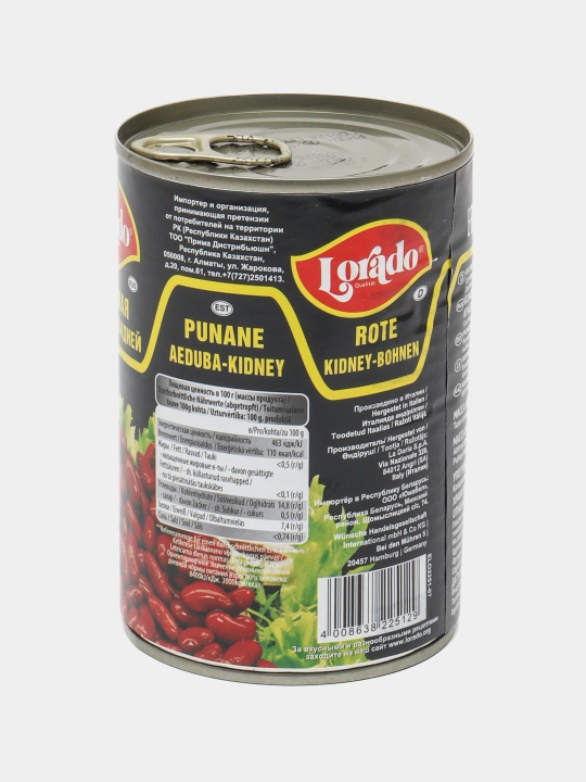 Loviya-Kidney Lorado, qizil, 425 ml