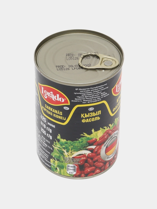 Loviya-Kidney Lorado, qizil, 425 ml