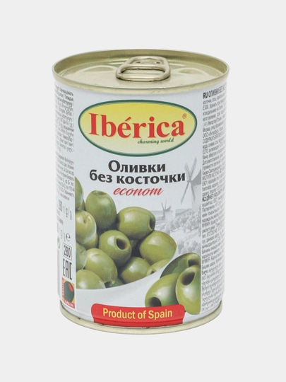 Оливки Iberica без косточки, 280 мл — ДИЛДАХ-P04153C