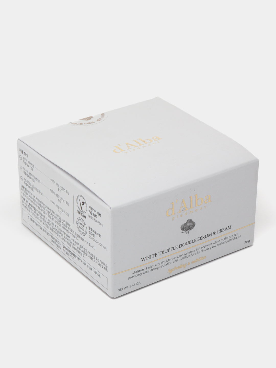 D alba white truffle double serum cream