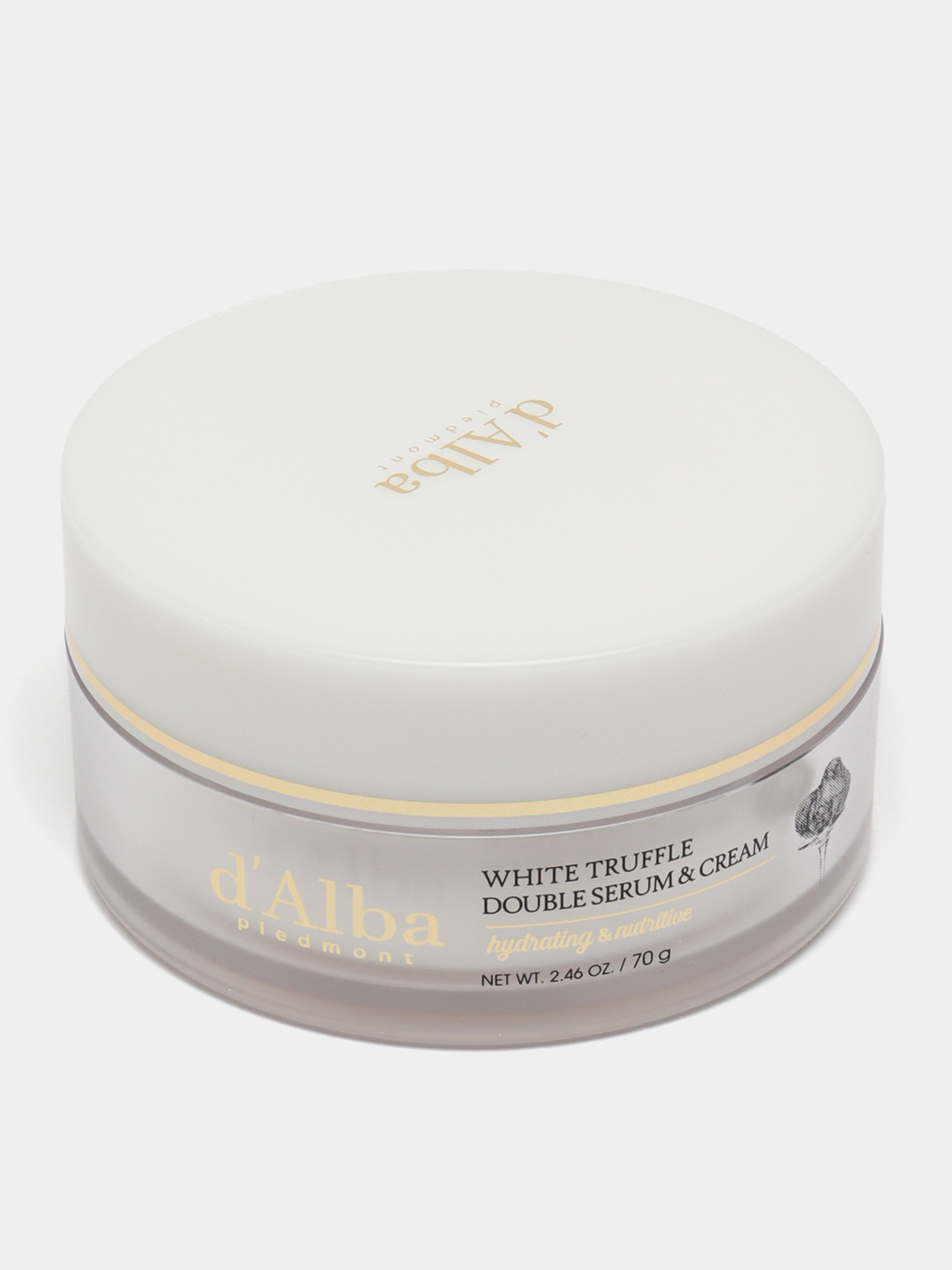 D'Alba White Truffle Double Serum Cream. White Truffle Double Serum & Cream.