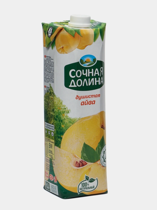 Сок Сочная Долина Айва, 1 л