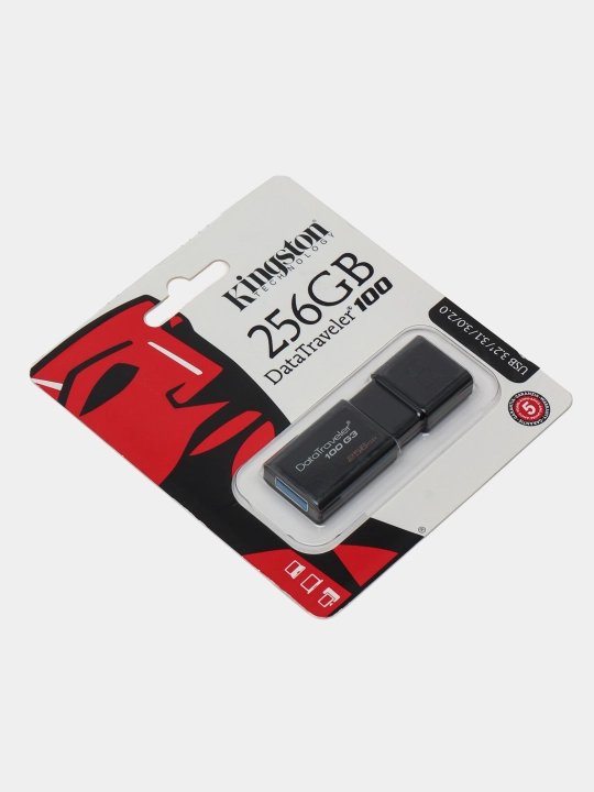 Flesh-disk USB Kingston DataTraveler 100 G3, 256GB