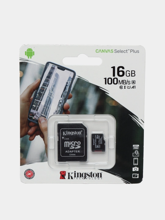 Карта памяти Kingston SDCS2 16 GB