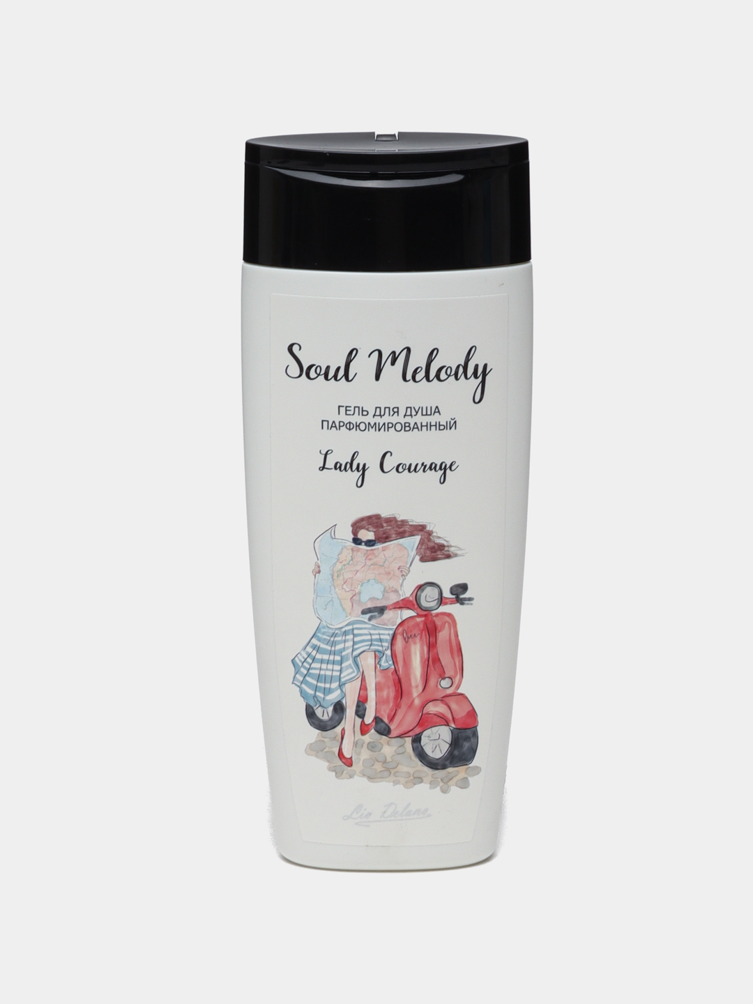 Гель для душа, парфюмерный Liv Delano Soul Melody Lady Courage, для женщин, 250 мл  уход - 