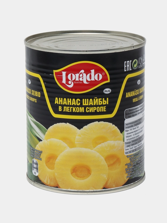 Ananaslar Lorado, 850 ml - 