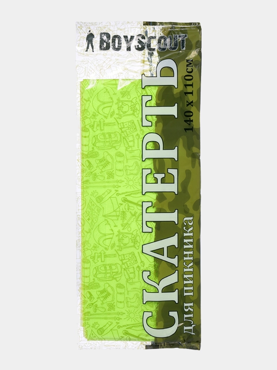 Piknik uchun dasturxon, g‘ijimlanmaydi, nam tortmaydi, oson tozalanadi BoyScout, 110 * 140 sm