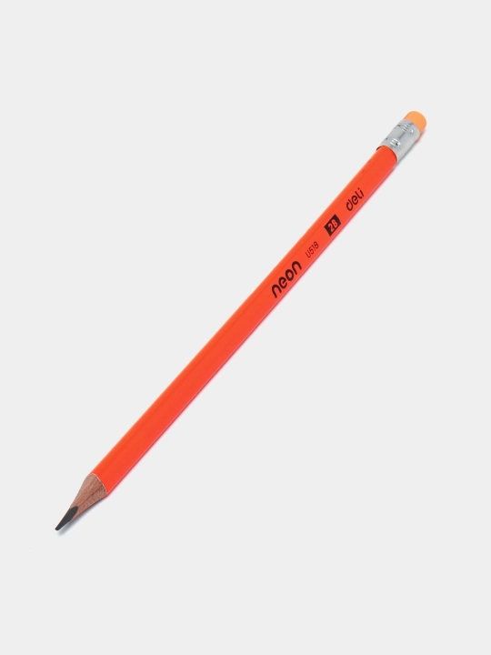 Карандаш с ластиком Neon 51806/T50 Deli, 2B q0000005877