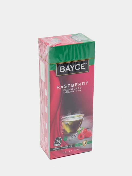 Ko'k choy Bayce, malina hidi bilan, 25 dona * 1.5 g