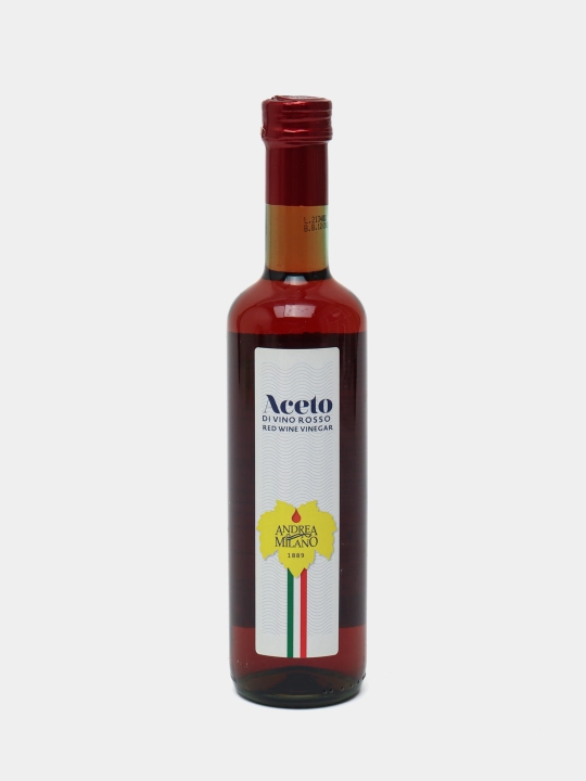 Красный винный уксус Andrea Milano Aceto, 500 мл - 