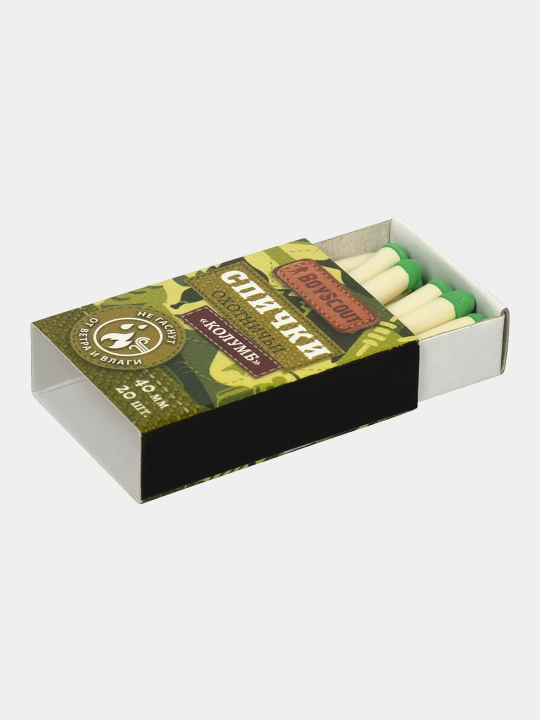 Gugurtlar BoyScout Kolumb shamol va namlikdan ochmaydi, 40 mm, 20 dona