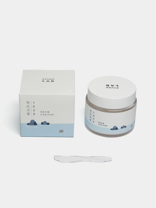 Увлажняющий крем с морской водой 80мл Round Lab Dokdo Cream, 80мл - 