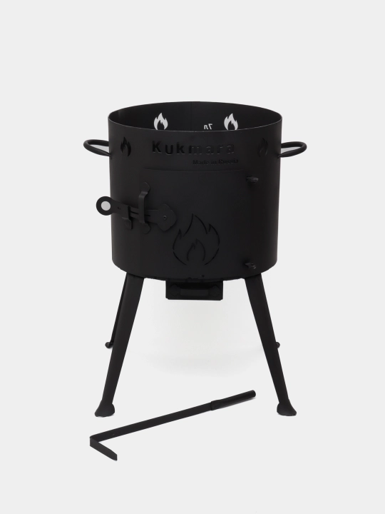 Uchag Kukmara 8 litr qozon uchun alyuminiy quyma temir