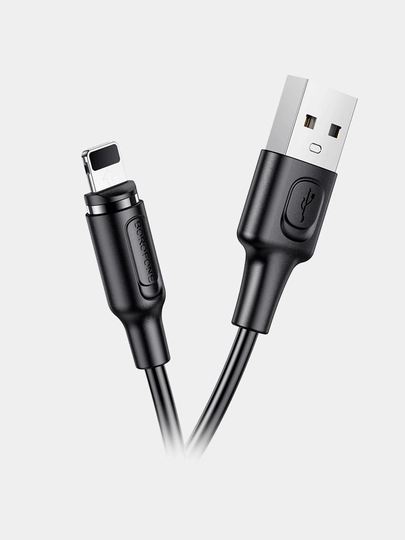 Кабель Borofone BX41 USB-Lightning, черный