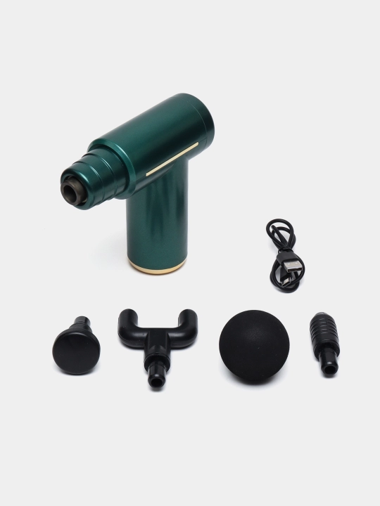 Massajor Massage Gun, 4 ta nasadkali - 