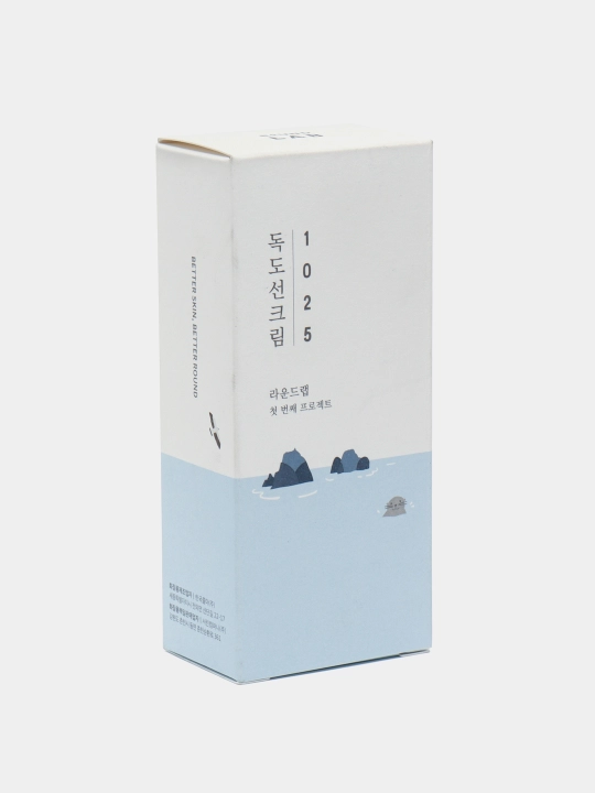 Легкий СПФ для проблемной и чувствительной кожи Round Lab 1025 Dokdo Sun Cream, 50 мл