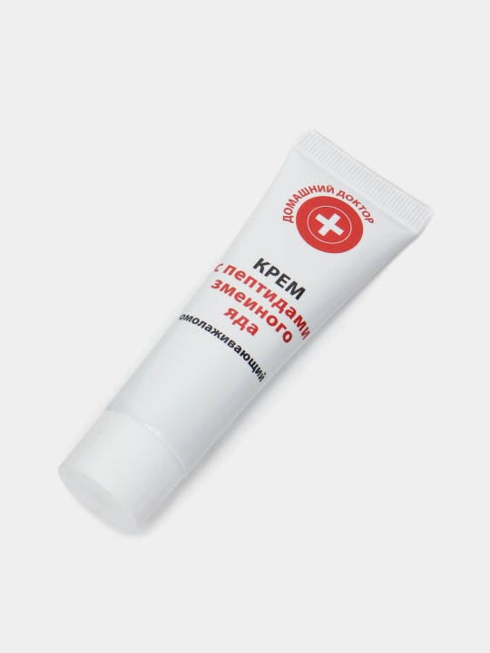 Yoshartiruvchi krem Домашний Доктор, ilon zahari peptidlari bilan, 30 ml