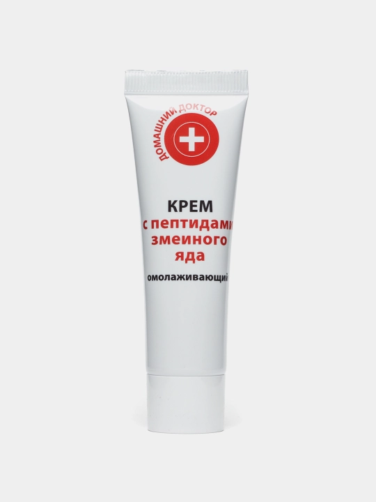 Yoshartiruvchi krem Домашний Доктор, ilon zahari peptidlari bilan, 30 ml