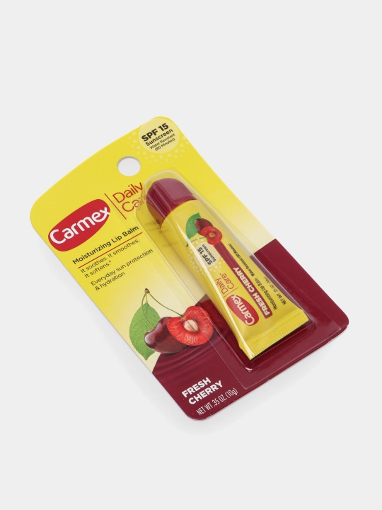 Бальзам для губ Carmex Tyubik, SPF 15, вишня