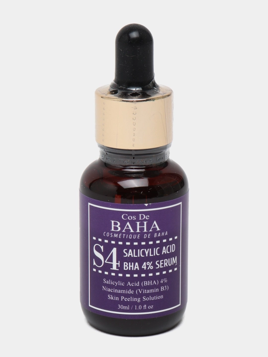 Yuz uchun zardob Cos De BAHA BHA Salicylic Acid 4% Exfoliant Serum, 30 ml - 