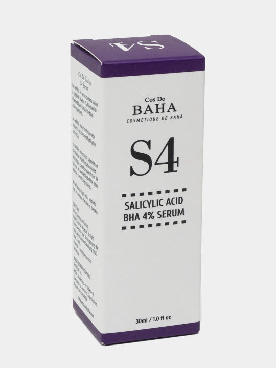 Сыворотка для лица Cos De BAHA BHA Salicylic Acid 4% Exfoliant Serum, 30 мл