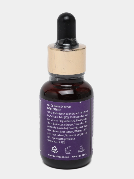 Сыворотка для лица Cos De BAHA BHA Salicylic Acid 4% Exfoliant Serum, 30 мл