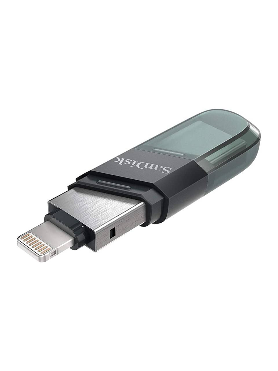 Внешняя универсальная флешка для iPhone и компьютера USB 3.2 SanDisk iXpand  Flip купить по низким ценам в интернет-магазине Uzum (287701)