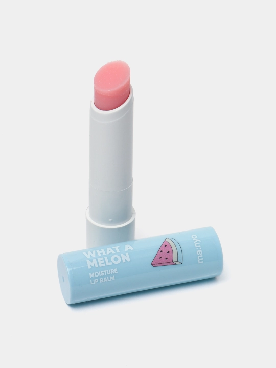 Tarvuzli oziqlantiruvchi lab bo'yog'i Manyo Moisture Lip Balm What A Melon, 4 gr