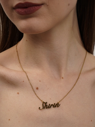 Кулон на шею Shirin, с подарочной коробкой — ISMBUJ-SHIRIN-ЗОЛОТ