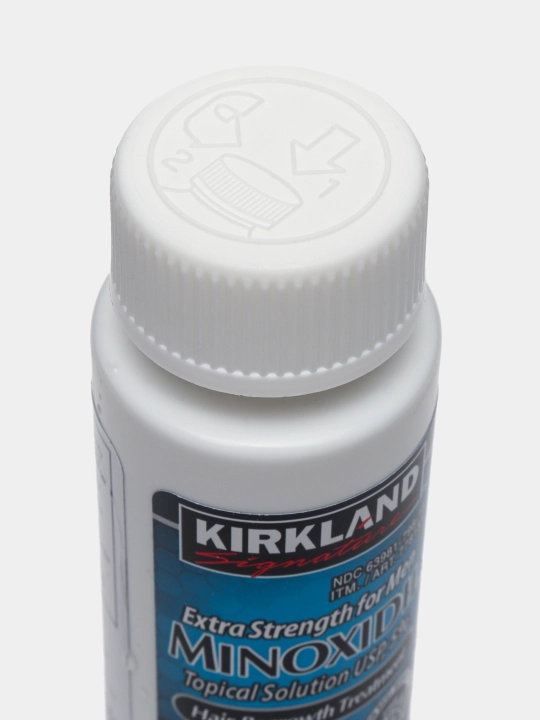 Soch va soqol o'stirish uchun minoksidil Kirkland Minoxidil 5%, 60 ml