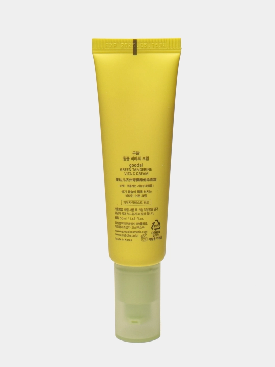 Oqartiruvchi krem, C vitaminli Goodal Green Tangerine Vita C Cream, 50 ml