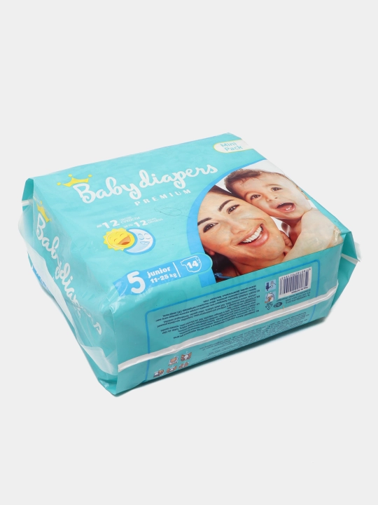 Bolalar uchun tagliklar Baby Diapers Junior 5, 14 dona