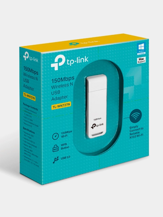 Wi-Fi приёмник адаптер Tp-Link TL-WN727N USB
