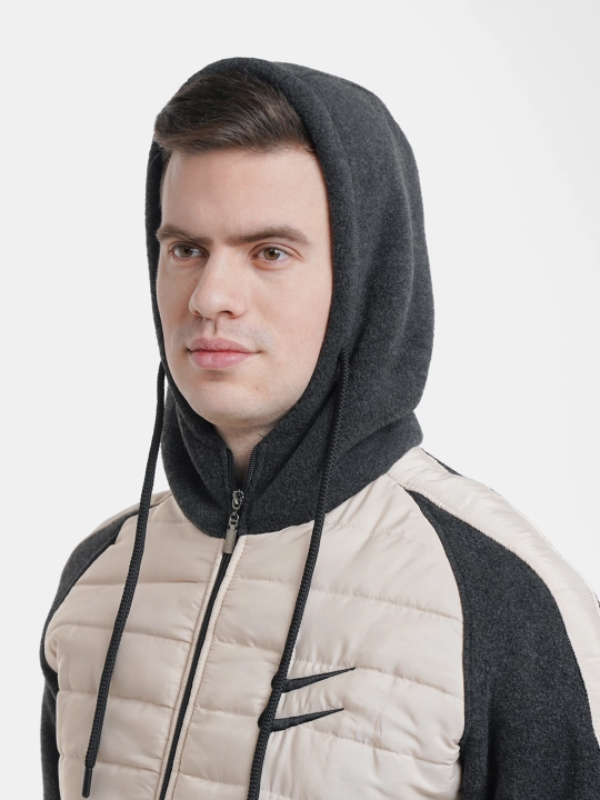 Erkaklar uchun tolstovka Perfecto, zamokda, sport, zipka, kapyushonli