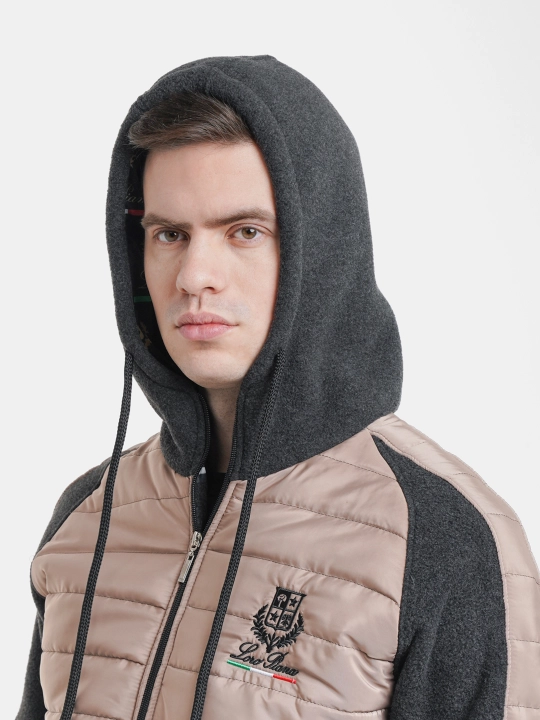 Erkaklar uchun tolstovka Perfecto, zamokda, sport, zipka, kapyushonli