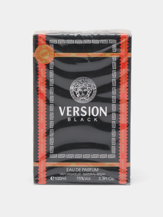 Parfyumlangan suv erkaklar uchun Omaf Version Black, 100 ml - 