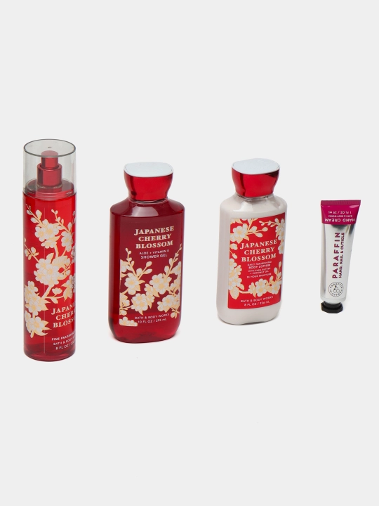 Tana parvarishi to'plami JAPANESE CHERRY BLOSSOM BATH & BODY WORKS dan - 