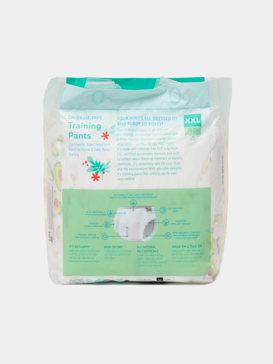 Tagliklar-trusiklar Offspring, avakado rangi, XXL, 15-23 kg, 24 dona