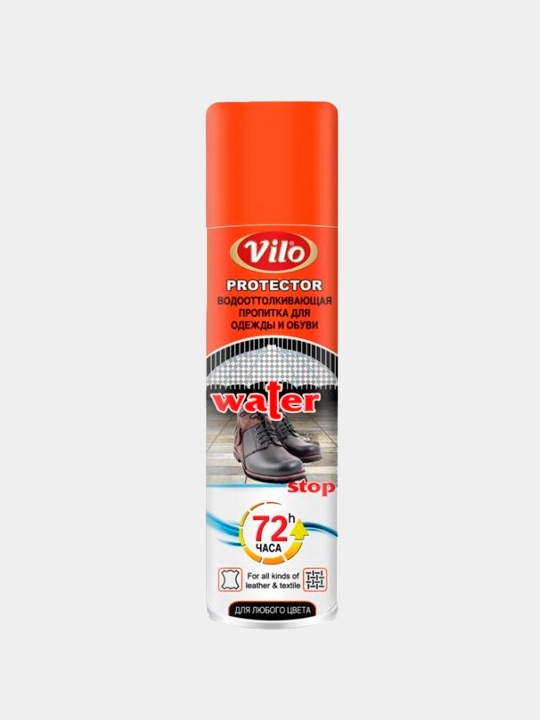 Poyabzal va kiyim uchun sprey Vilo, suv o'tkazmaydigan, 250 ml - 