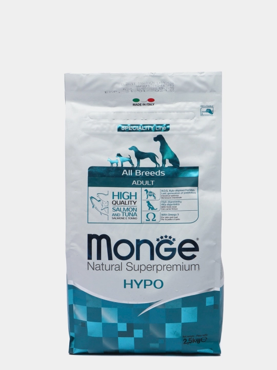 Сухой корм Monge Superpremium Special Line All Breeds с форелью для взрослых собак - 