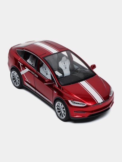 Металлическая машинка Tesla Model X 1:24 — EDUTOYS-P030964