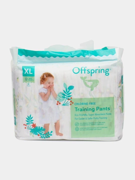 Trusiklar tagliklar Offspring XL, аvokado, 12-20 kg, 30 dona