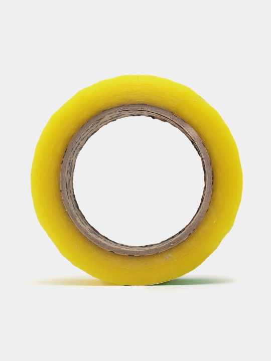 Qadoqlash lentasi "Skotch.uz", yopishqoq, qatlamli polimer, 4.5 sm * 100 m - 