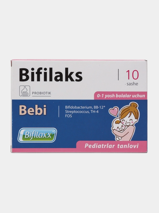 Sinbiotik Bifilaxx Bebi, 10 dona