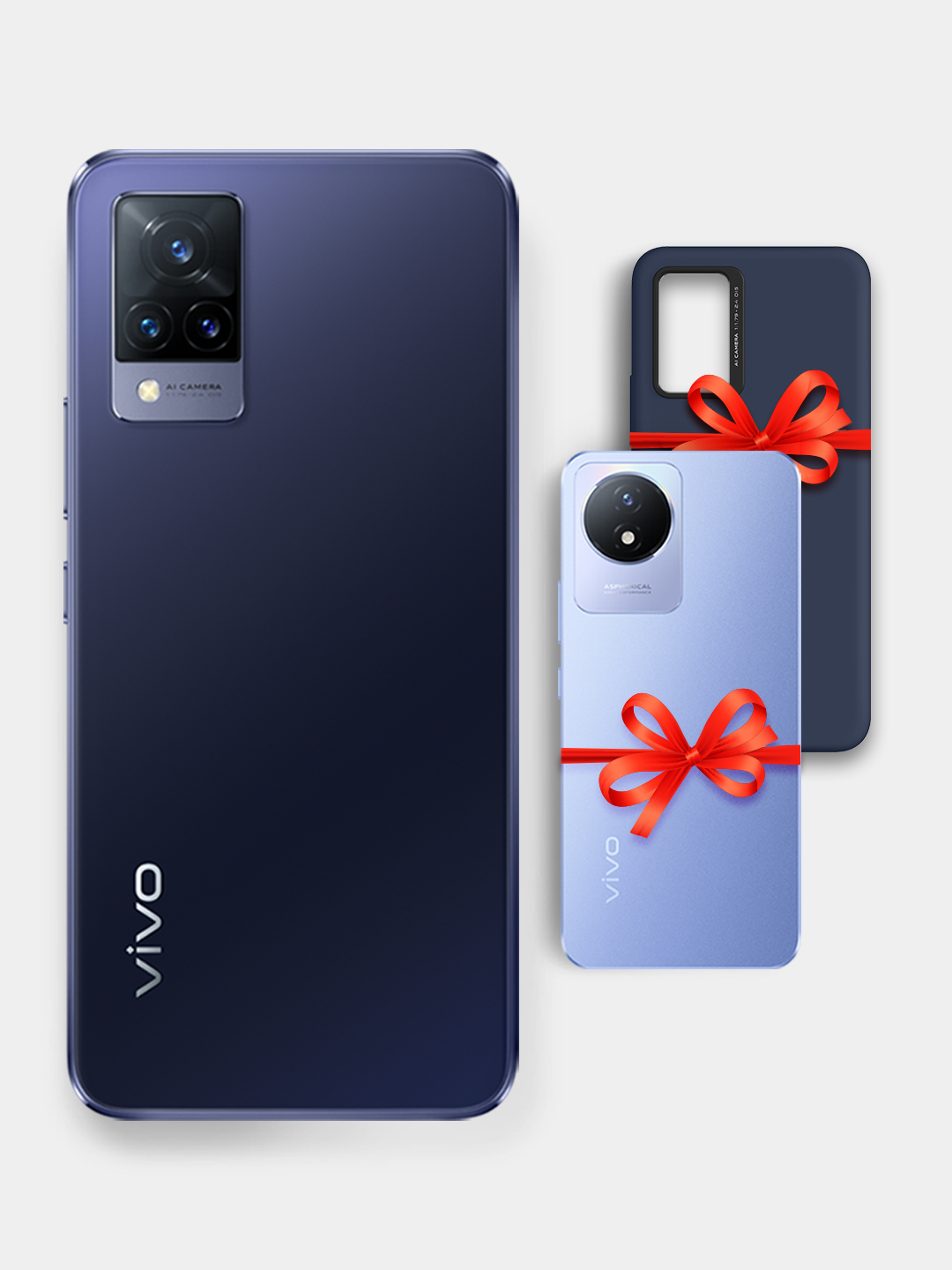 Смартфон Vivo V21 8/128 ГБ + Смартфон vivo Y02, 2/32 ГБ + силиконовый чехол  купить по низким ценам в интернет-магазине Uzum (285970)