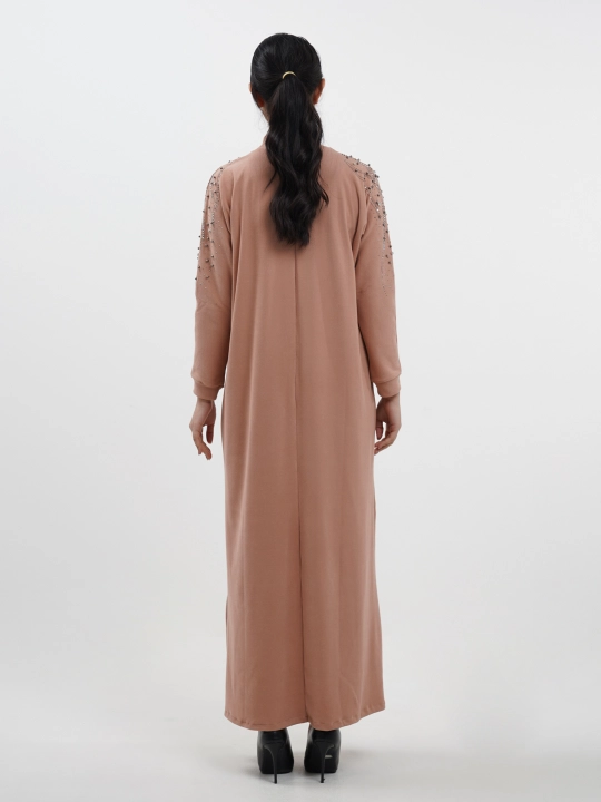 Ayollar libosi Abaya RAKM115/48, velvet, marjon melanji