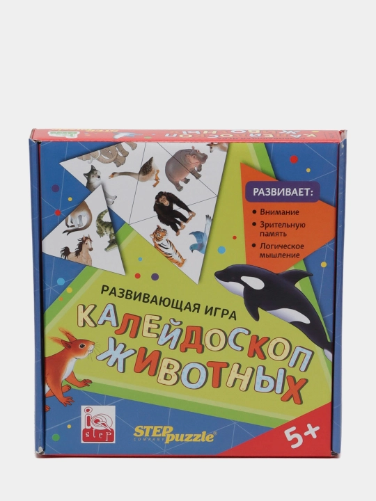 Развивающая игра Step Puzzle 76059 "Калейдоскоп животных" - 